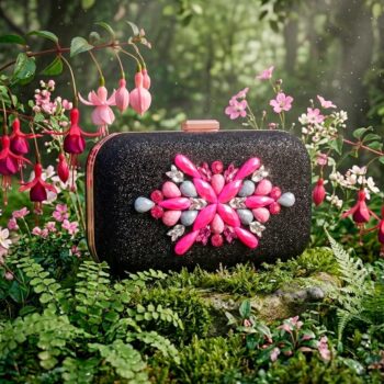 Bolso rosa Flora Salvaje