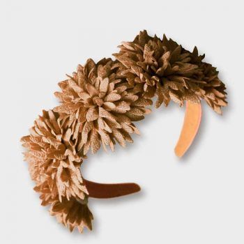 Diadema flores camel