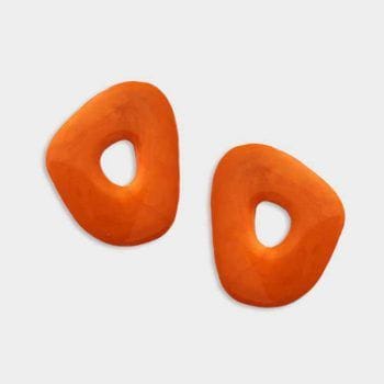 Pendientes Hole Naranja