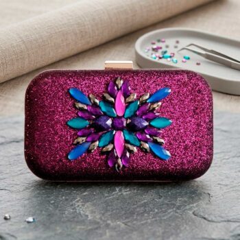 Bolso morado Misterio de Arrecife