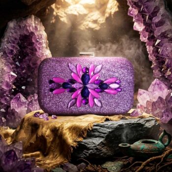 Bolso lila Amatista Nocturna