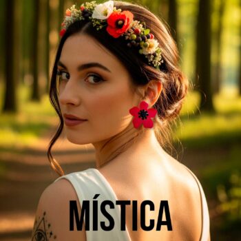 Pendientes con alma de bruja