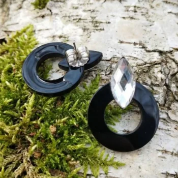 Pendientes Aquelarre Negros