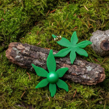 Pendientes Belladona Verde