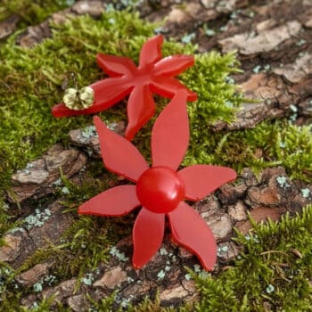 Pendientes Belladona Rojos