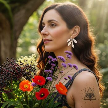 Pendientes Mandrágora Maxi