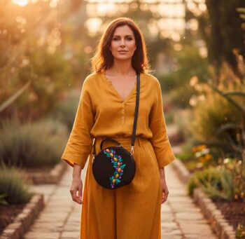 Bolso bombonera multicolor