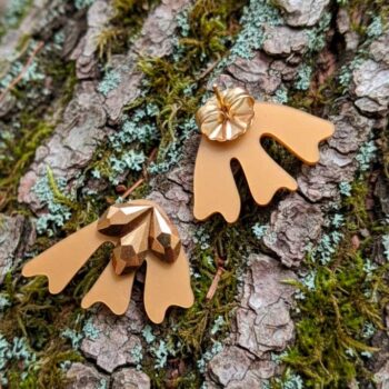 Pendientes dorados Sorgin