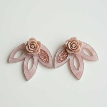 Pendientes Jardín Rosas