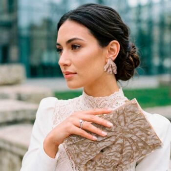 Novia civil con bolso La Suculenta